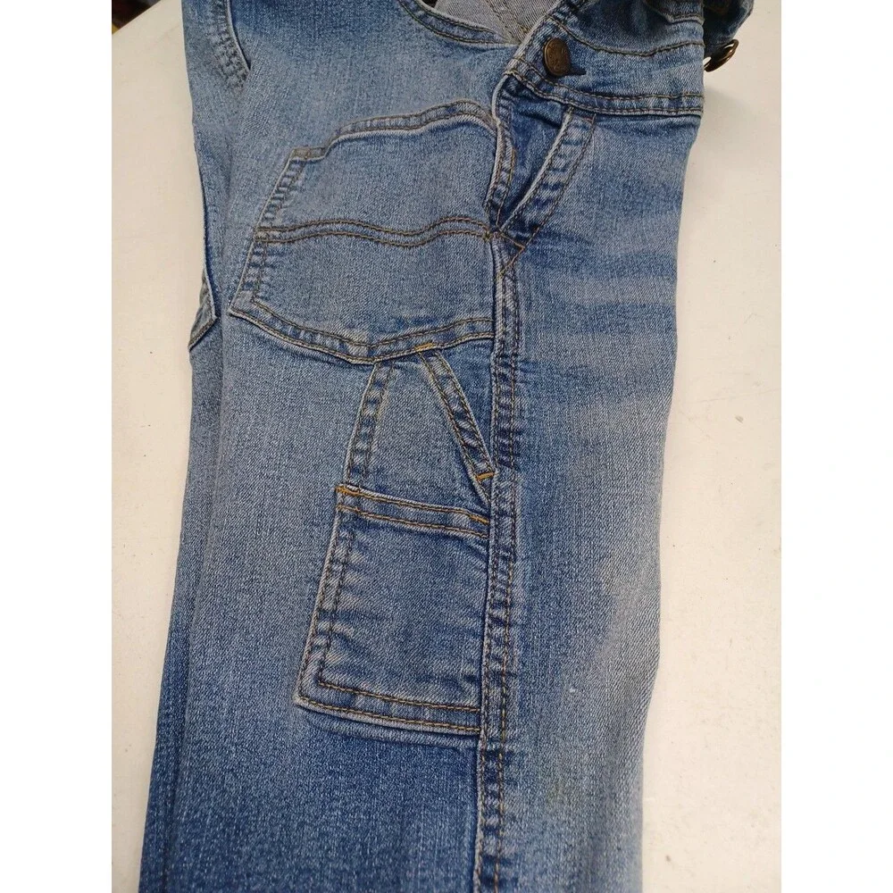 Oshkosh Bgosh Blue Denim Jean Overalls Sz 3T